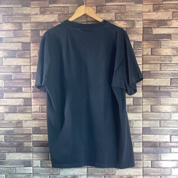 Vintage Examiner Bay To Breakers Shirt Mens XL Black Running Abstract 1996 Tee - Picture 2 of 8